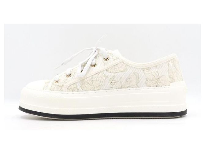 Baskets plateforme brodées pour femme WalknDior - vue 4