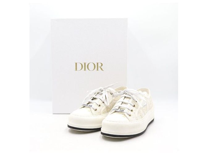 Baskets plateforme brodées pour femme WalknDior - vue 7