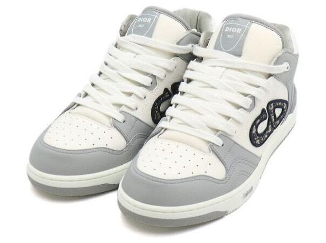 Dior Sneakers mid-top da uomo Oblique Grey Marrone - vista 3