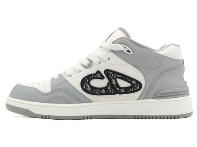 Dior Sneakers mid-top da uomo Oblique Grey Marrone - vista 4