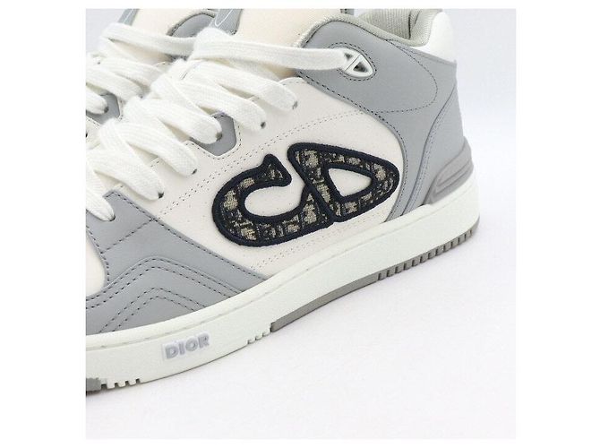Dior Sneakers mid-top da uomo Oblique Grey Marrone - vista 6