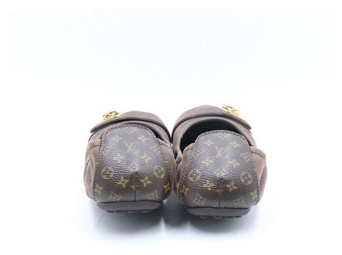 Louis Vuitton Ballerine Monogram Lock da donna Marrone - vista 5