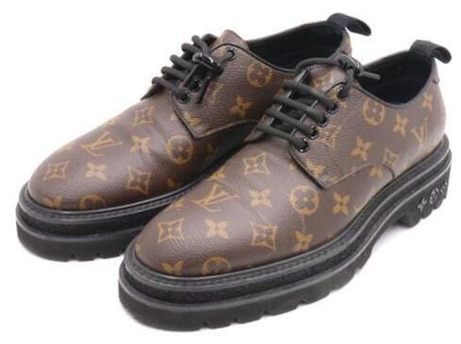 Louis Vuitton Mocassini Monogram Ice Derby da uomo Multicolore - vista 3
