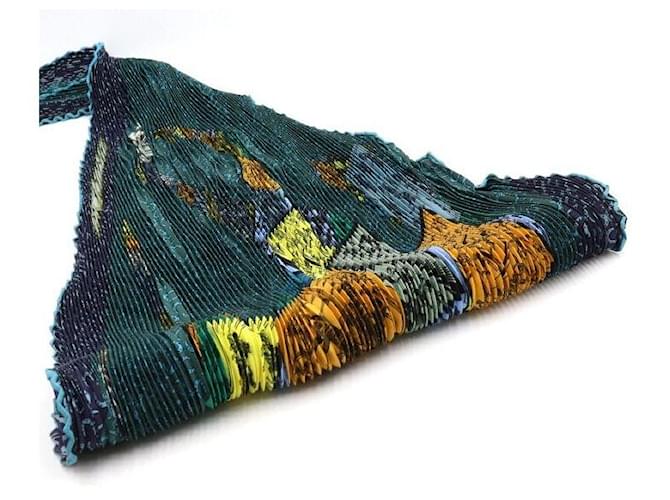 Hermès Sciarpa in seta plissettata multicolore da donna - vista 2