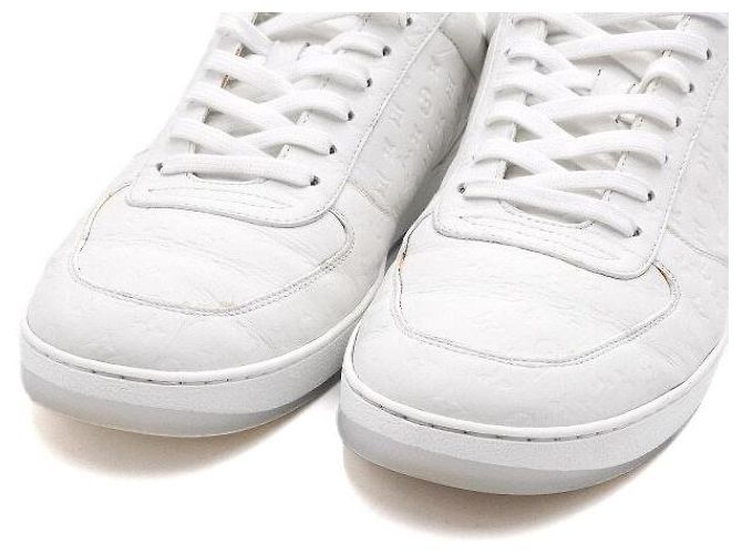 Louis Vuitton Sneakers Rivoli da uomo con monogramma bianco - vista 5