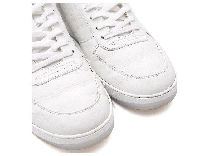 Louis Vuitton Sneakers Rivoli da uomo con monogramma bianco - vista 6