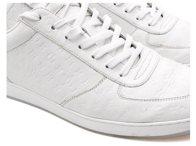 Louis Vuitton Sneakers Rivoli da uomo con monogramma bianco - vista 7