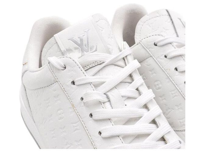 Louis Vuitton Sneakers Rivoli da uomo con monogramma bianco - vista 8