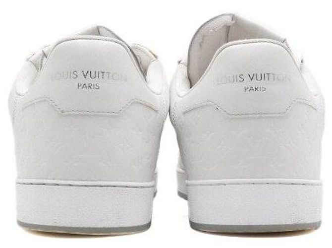 Louis Vuitton Sneakers Rivoli da uomo con monogramma bianco - vista 9