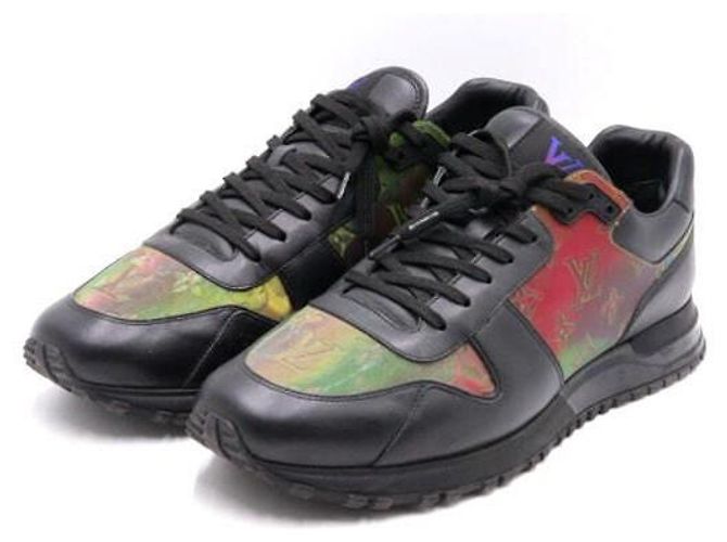 Louis Vuitton Sneakers Prism Runaway Monogram Black da uomo Nero - vista 3