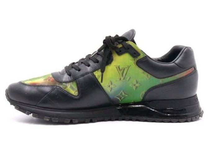 Louis Vuitton Sneakers Prism Runaway Monogram Black da uomo Nero - vista 4