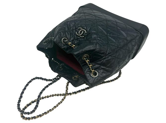 Chanel Zaino Gabrielle Medium Nero - vista 6