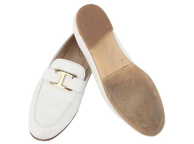 Tod's Mocassini Gold Timeless Taglia D'oro - vista 7