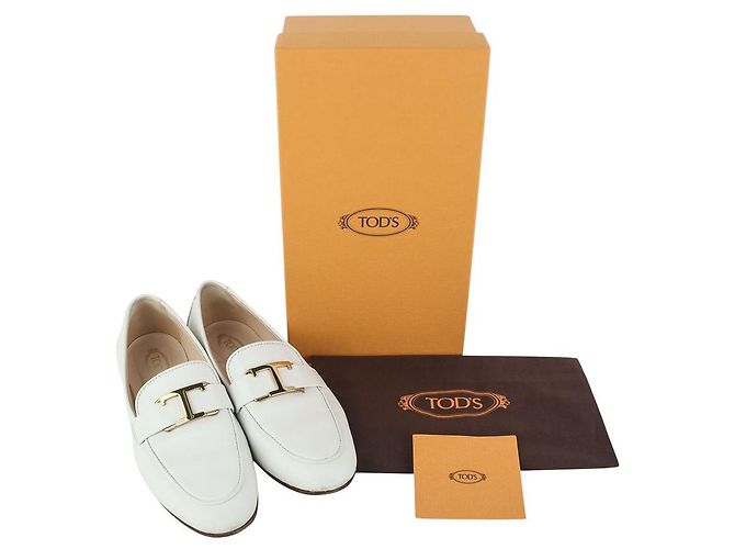 Tod's Mocassini Gold Timeless Taglia D'oro - vista 8