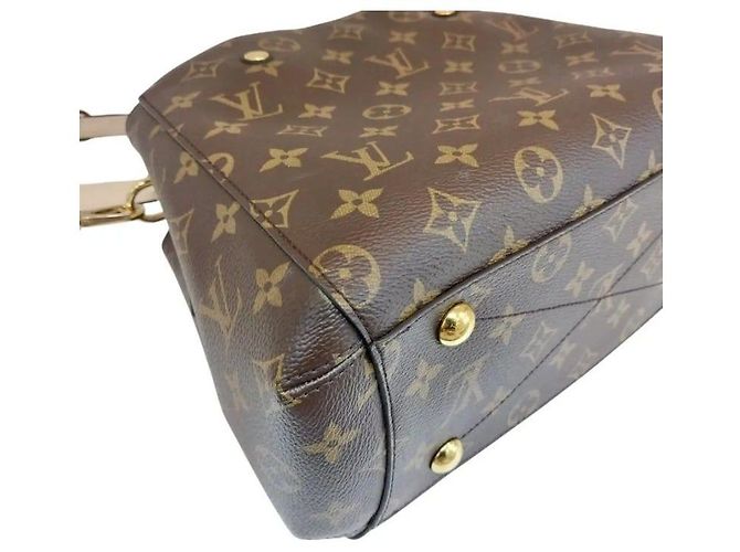 Louis Vuitton Montagne BB Noir Cream Monogram Tote Bag Schultertasche Weiß - Ansicht 5