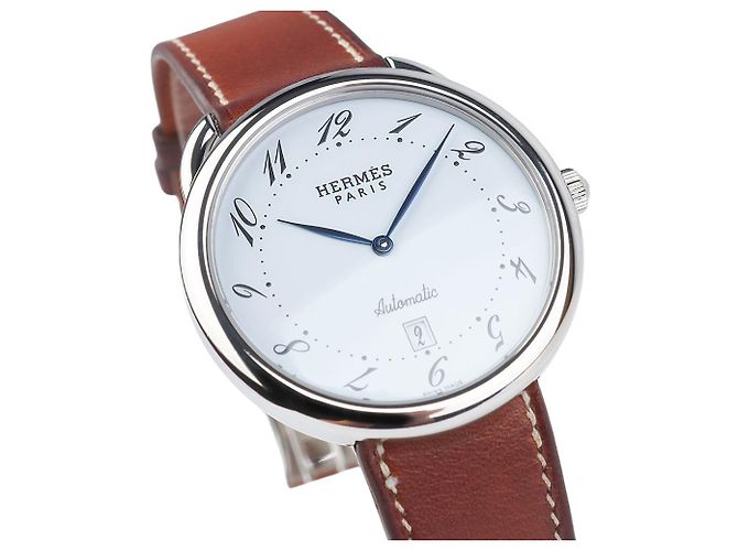 Hermès Orologio Automatico da Uomo Argento - vista 2