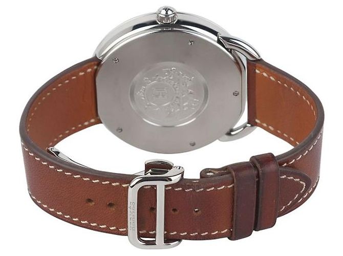 Hermès Orologio Automatico da Uomo Argento - vista 5