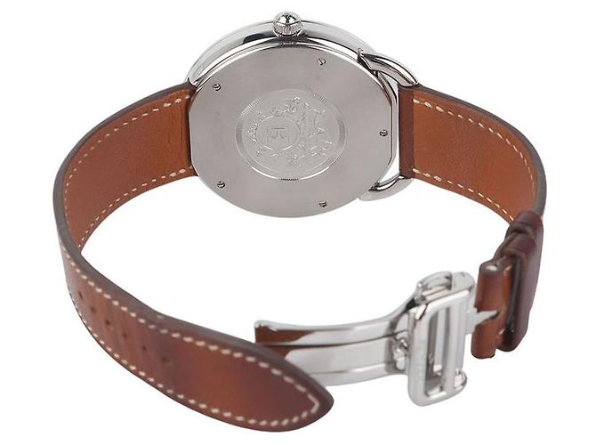 Hermès Orologio Automatico da Uomo Argento - vista 6