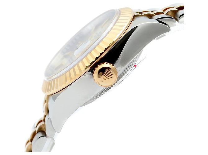 Rolex Orologio Datejust Ultimo Modello Donna Combinazione Indice Argento Certificato - vista 10