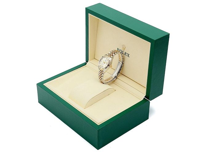 Rolex Orologio Datejust Ultimo Modello Donna Combinazione Indice Argento Certificato - vista 24