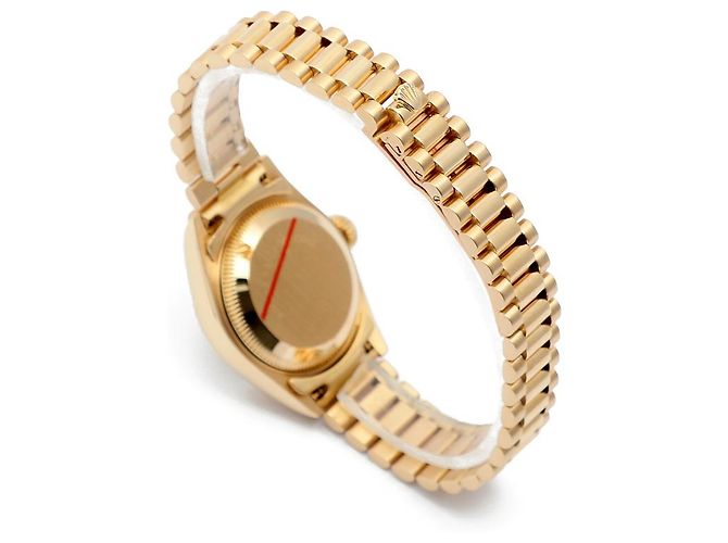 Rolex Reloj de oro para mujer Datejust Original Diamond Dorado - vista 16