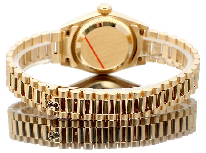Rolex Reloj de oro para mujer Datejust Original Diamond Dorado - vista 21