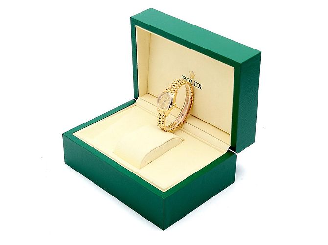Rolex Reloj de oro para mujer Datejust Original Diamond Dorado - vista 26