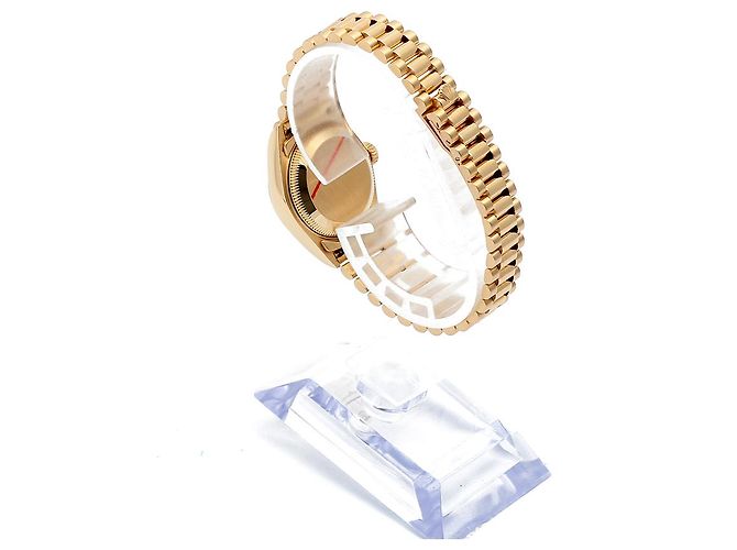 Rolex Reloj de oro para mujer Datejust Original Diamond Dorado - vista 6