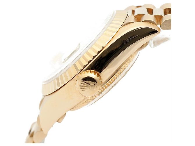 Rolex Reloj de oro para mujer Datejust Original Diamond Dorado - vista 9
