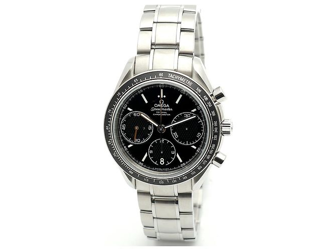 Omega Orologio Speedmaster Racing Moonwatch da uomo in acciaio, Cronografo nero - vista 11