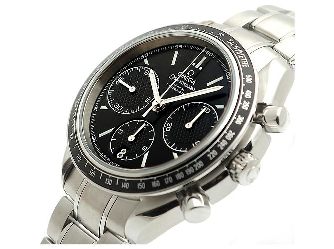 Omega Orologio Speedmaster Racing Moonwatch da uomo in acciaio, Cronografo nero - vista 13
