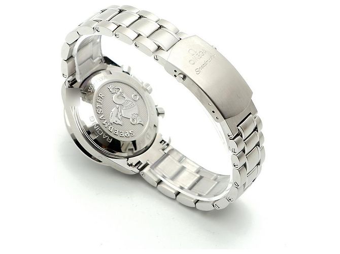 Omega Orologio Speedmaster Racing Moonwatch da uomo in acciaio, Cronografo nero - vista 17