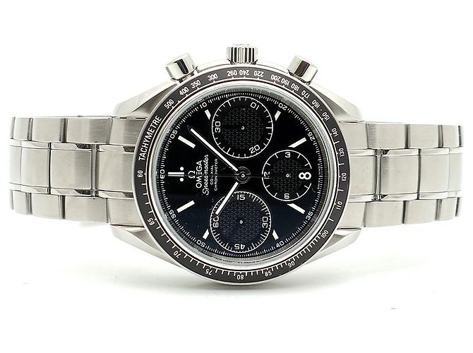 Omega Orologio Speedmaster Racing Moonwatch da uomo in acciaio, Cronografo nero - vista 18