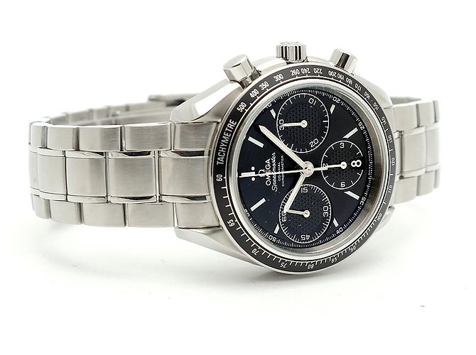 Omega Orologio Speedmaster Racing Moonwatch da uomo in acciaio, Cronografo nero - vista 19