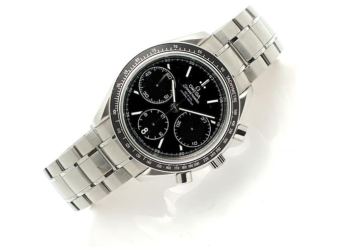 Omega Orologio Speedmaster Racing Moonwatch da uomo in acciaio, Cronografo nero - vista 21