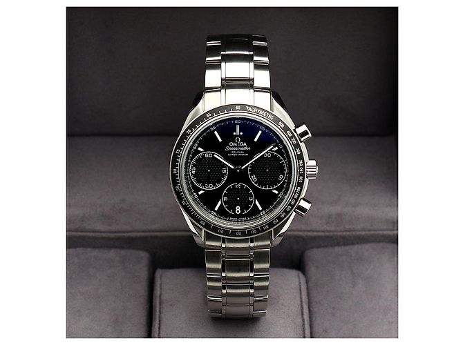 Omega Orologio Speedmaster Racing Moonwatch da uomo in acciaio, Cronografo nero - vista 26