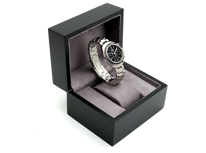 Omega Orologio Speedmaster Racing Moonwatch da uomo in acciaio, Cronografo nero - vista 27