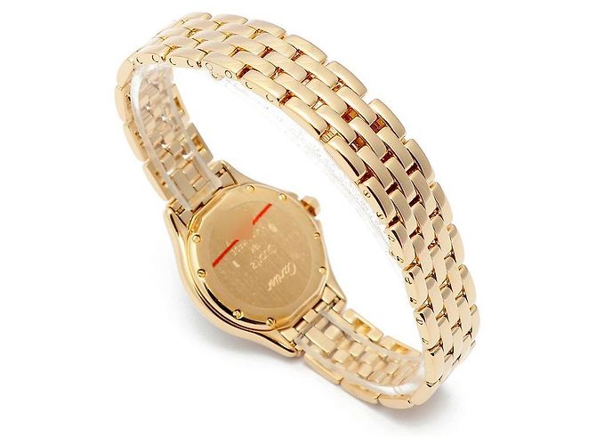 Cartier Vintage Cougar Figaro Small Damenuhr in Gold mit Quarz - Ansicht 17