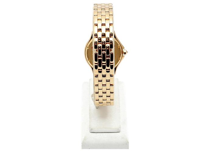 Cartier Vintage Cougar Figaro Small Damenuhr in Gold mit Quarz - Ansicht 6
