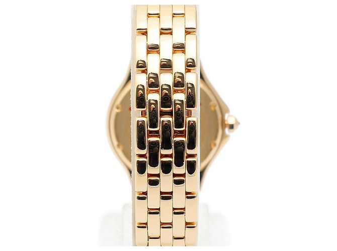 Cartier Vintage Cougar Figaro Small Damenuhr in Gold mit Quarz - Ansicht 7