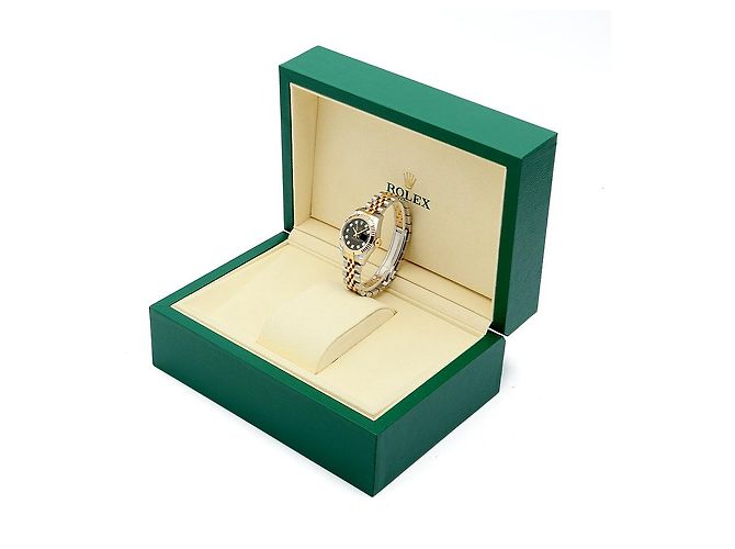 Rolex Reloj combinado para mujer Datejust Original Black Diamond New Model Negro - vista 26