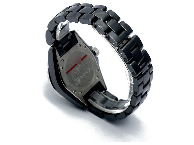 Chanel Orologio in ceramica nera Original Diamond Medium da donna Nero - vista 16