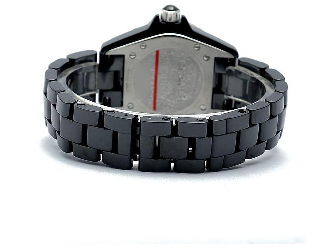 Chanel Orologio in ceramica nera Original Diamond Medium da donna Nero - vista 20