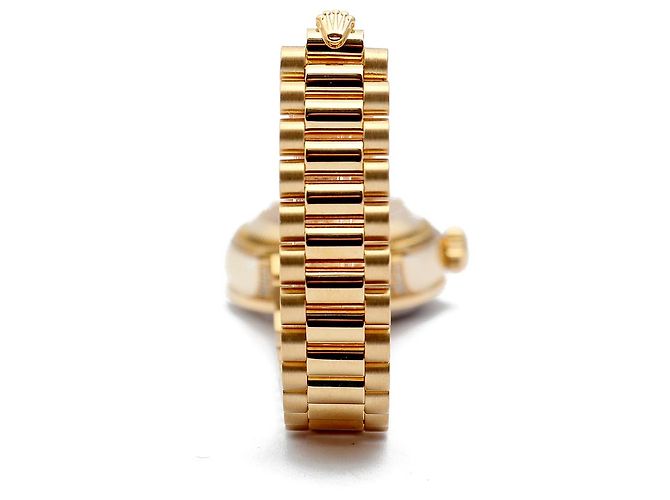 Rolex Datejust Original Diamond Gold Damenuhr Gelb - Ansicht 19