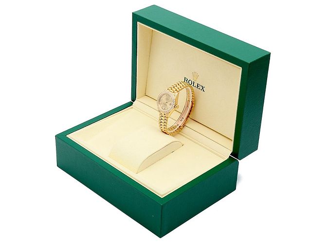 Rolex Datejust Original Diamond Gold Damenuhr Gelb - Ansicht 26