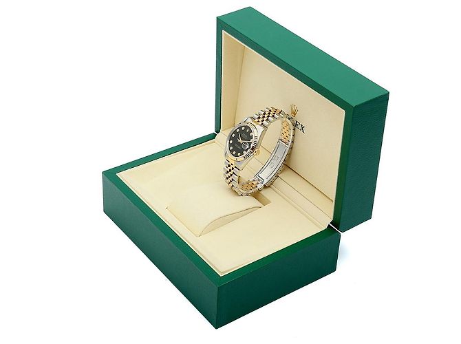 Rolex Datejust Men's Combination Watch Black Dial After Setting Ten Points - Ansicht 26