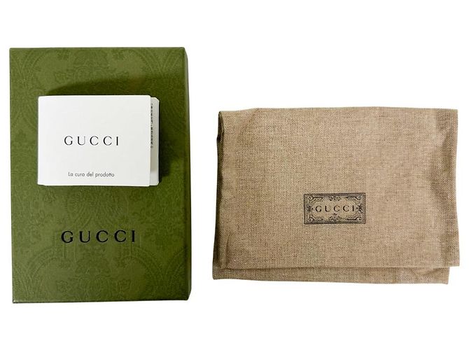 Gucci Tarjetero Marmont GG Matelassé Verde - vista 15