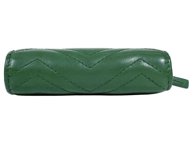 Gucci Tarjetero Marmont GG Matelassé Verde - vista 8