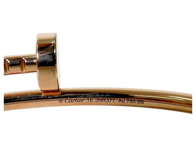 Cartier Bracciale Juste un Clou Small Size Rose Gold Rosa - vista 8