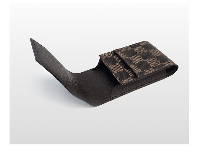 Louis Vuitton Brown Damier Canvas Cigarette Case - view 14